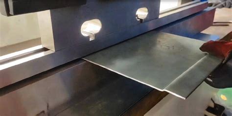 a joggle sheet metal|forming sheet metal by hand.